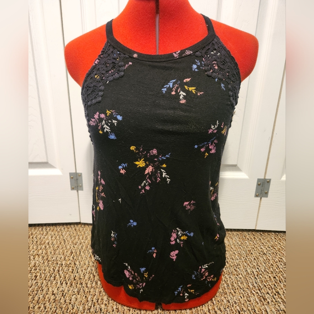 Girls floral tank top